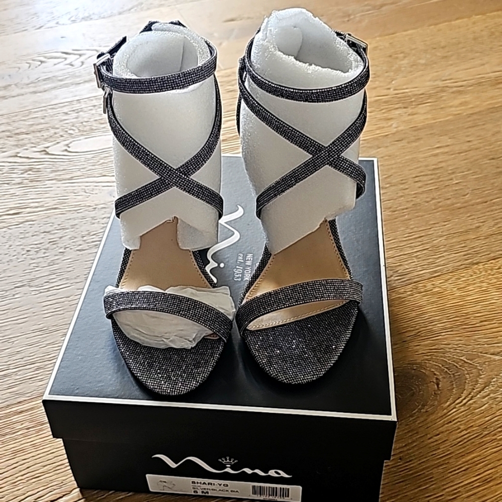 Never worn strappy Sandals